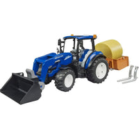 blue tractor and accessories 