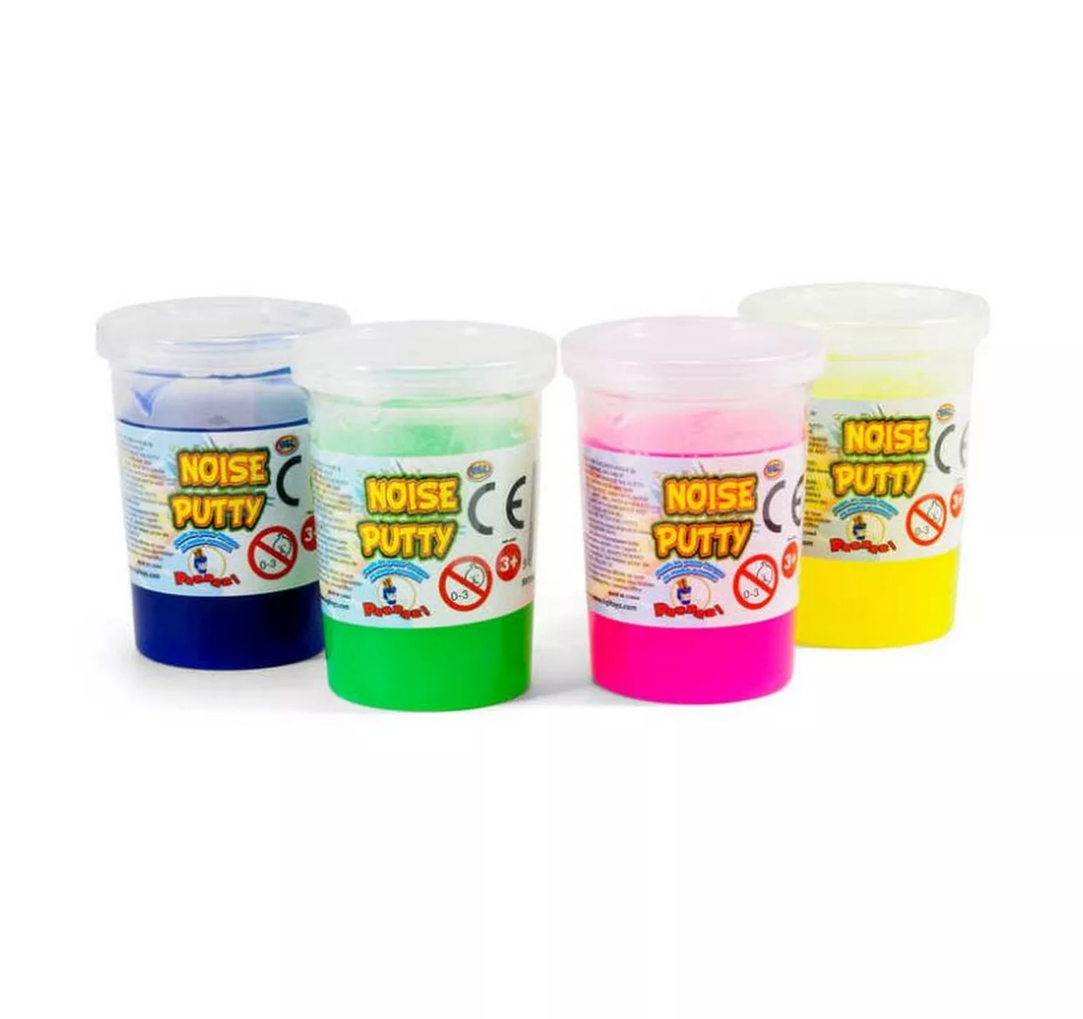 assorted noisy putty colours
