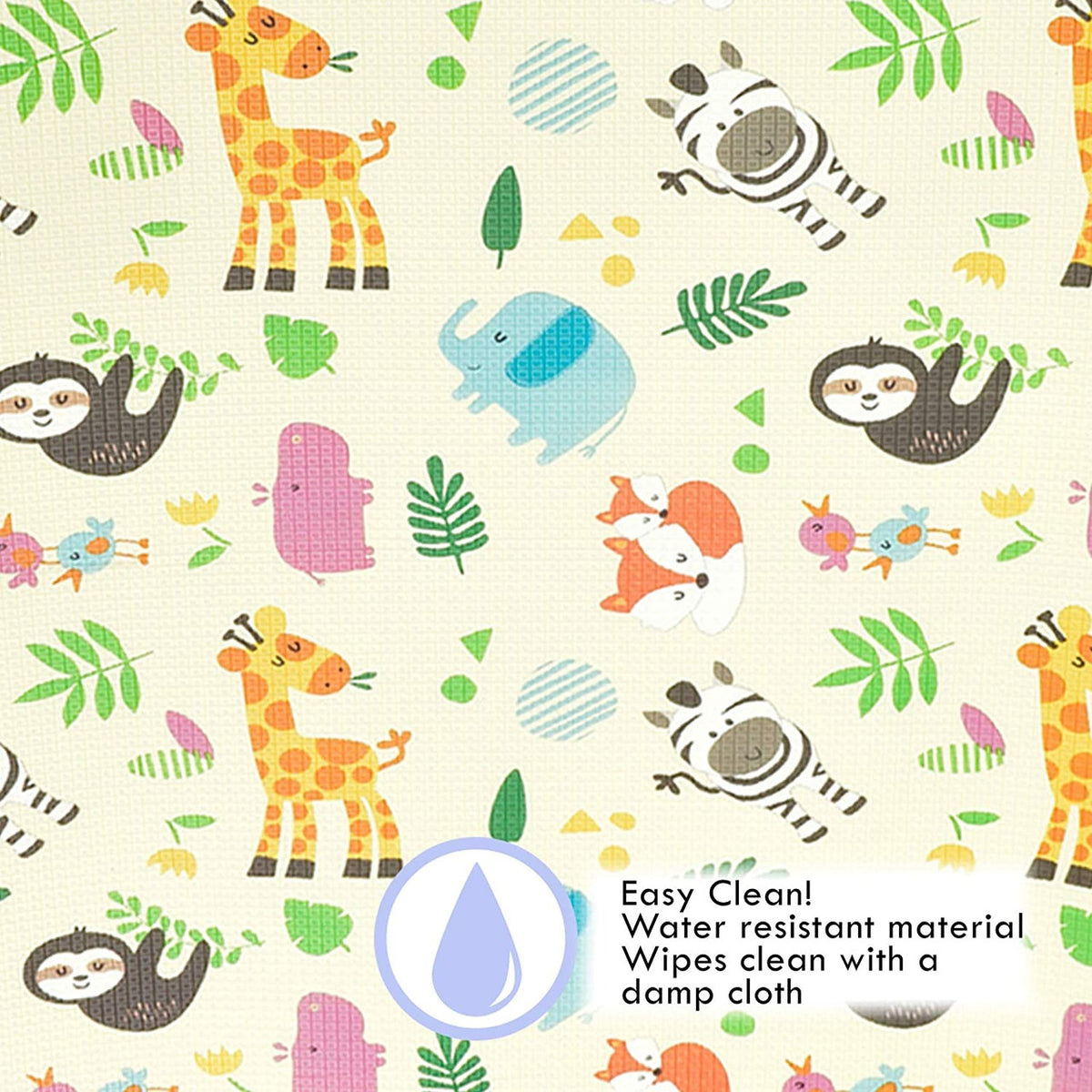 wild life themed nursery mat 