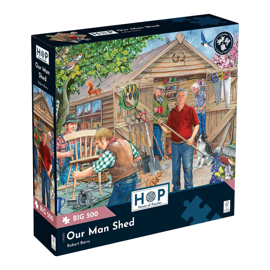 our man shed puzzle box 
