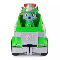 front of rocky fire rescue vehicle 