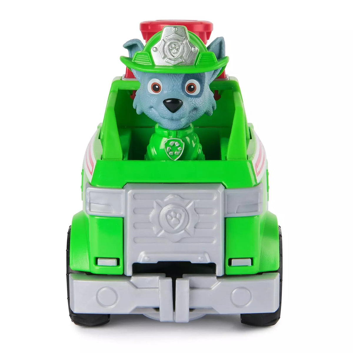 front of rocky fire rescue vehicle 