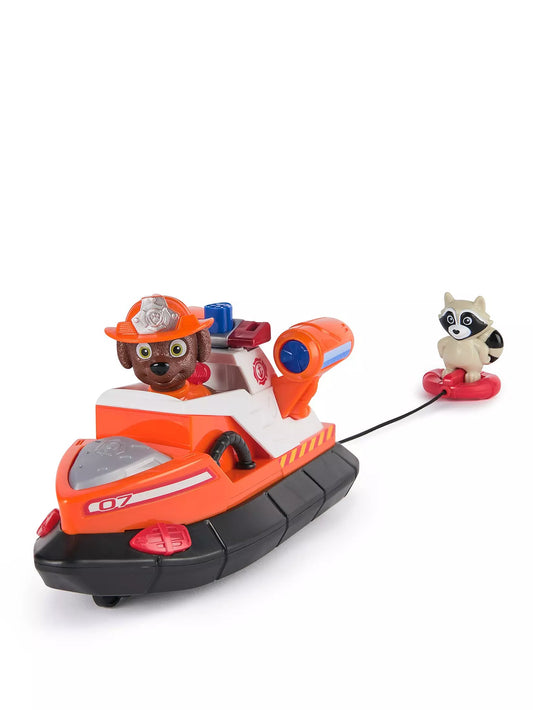 paw patrol zuma fire rescue boat