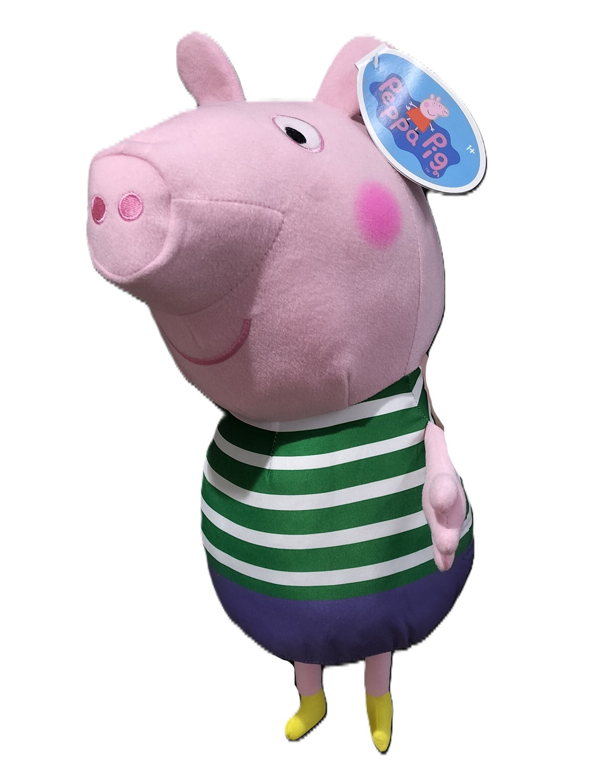 Peppa Pig Plush 50cm George in Striped Shirt