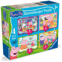 peppa pig 4 in a box puzzle