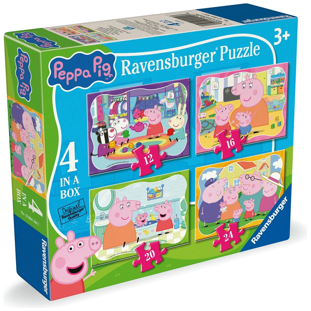 peppa pig 4 in a box puzzle