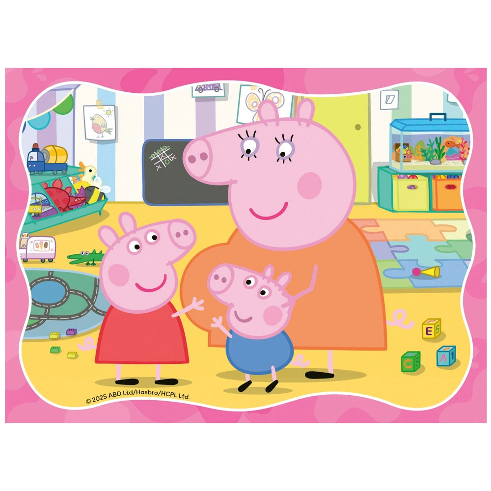peppa pig 4 in a box puzzle classroom 