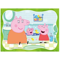 peppa pig 4 in a box puzzle bathtime puzzle 