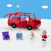 peppa pig family car 