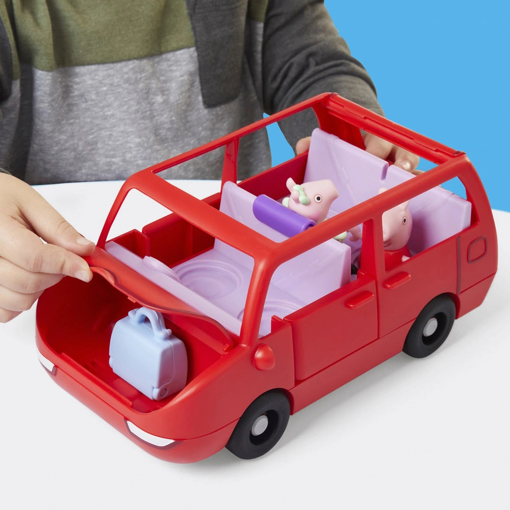 peppa pig family car 