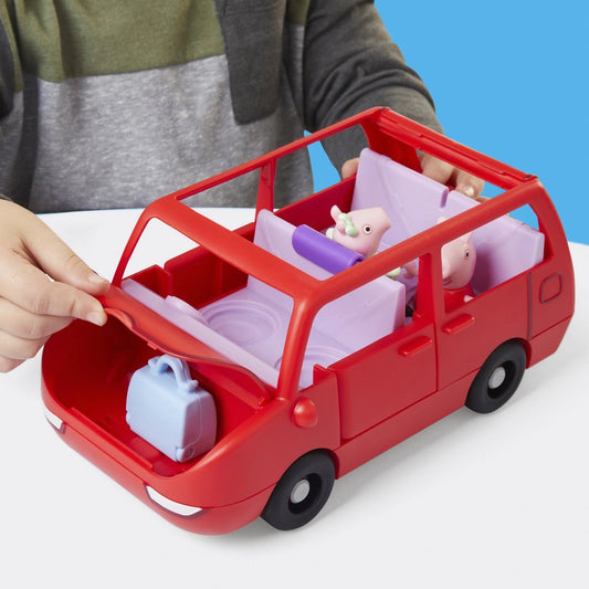 peppa pig family car 