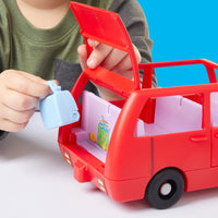 peppa pig family car 