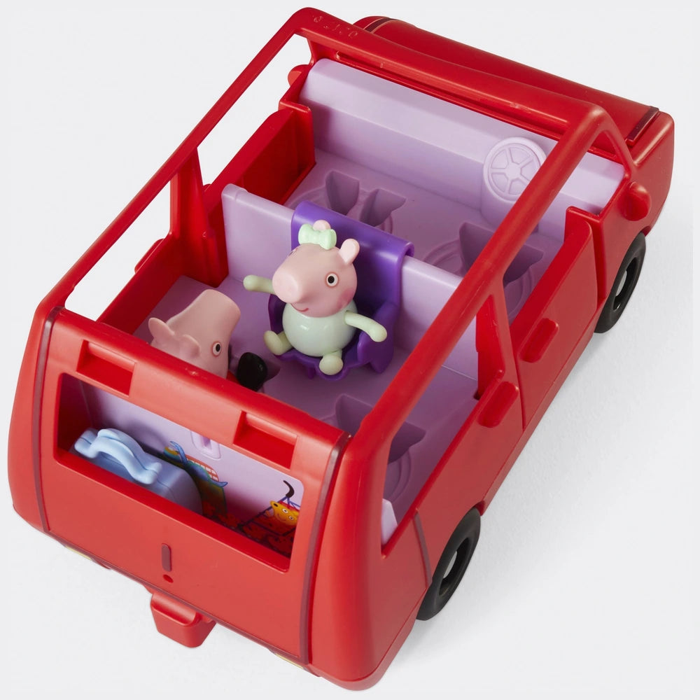peppa pig family car 