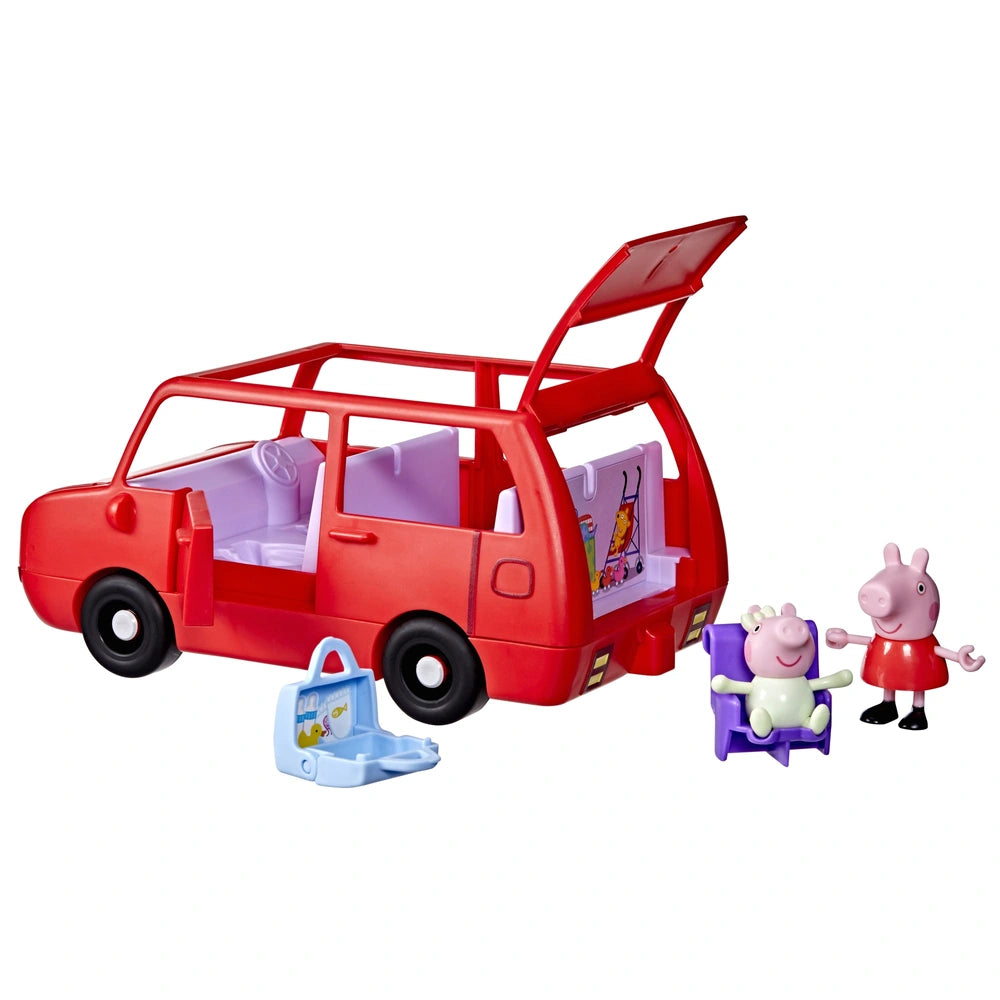 peppa pig family car 