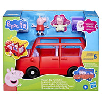 peppa pig family car 