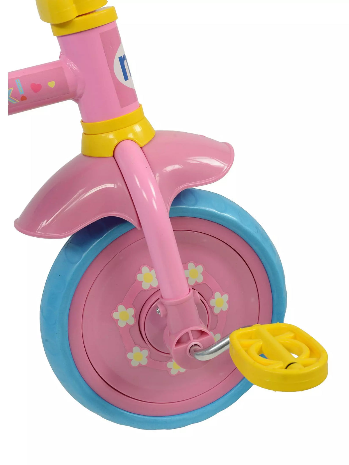wheel and pedal of peppa pig trike 