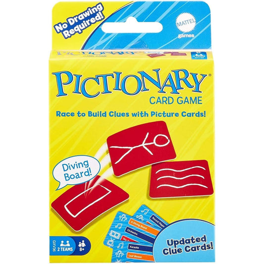 Pictionary card game in packaging 