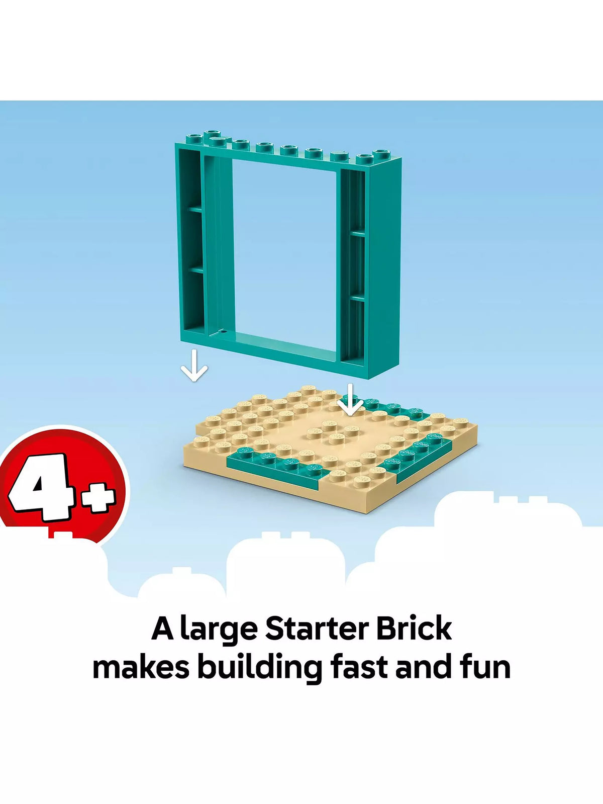 Bluey LEGO playset features