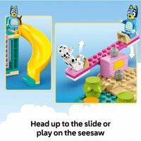 Bluey LEGO playset features
