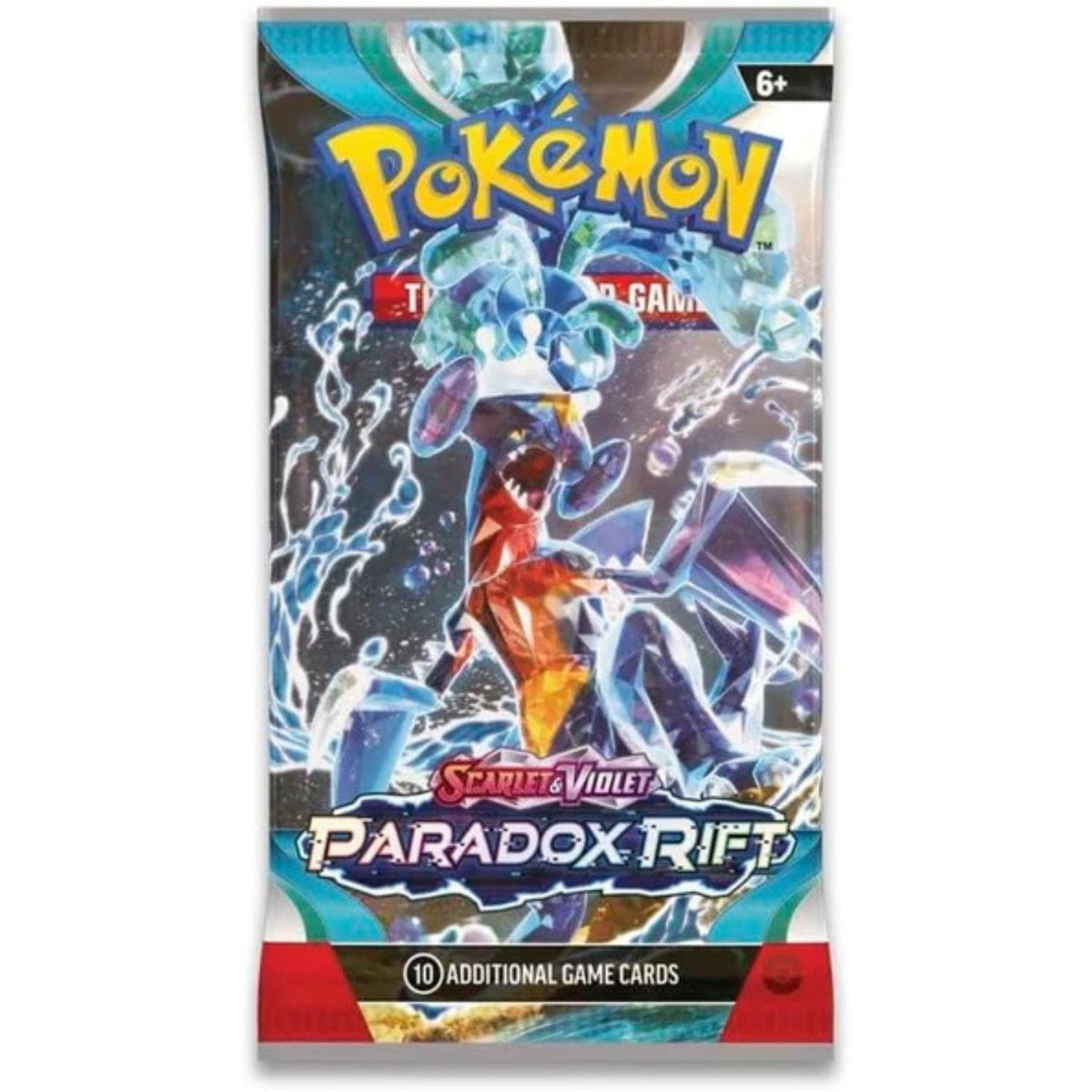 pokemon trading card pack purple and red animal 