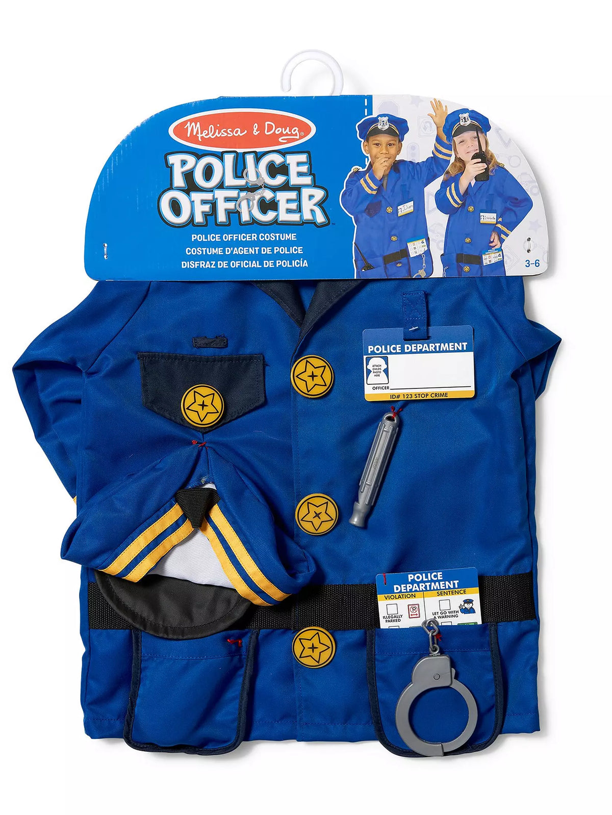 police officer dress up set 