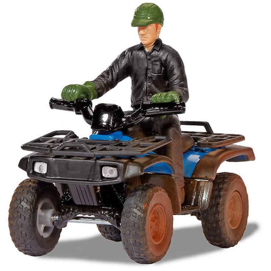 siku quad bike with figure toy 