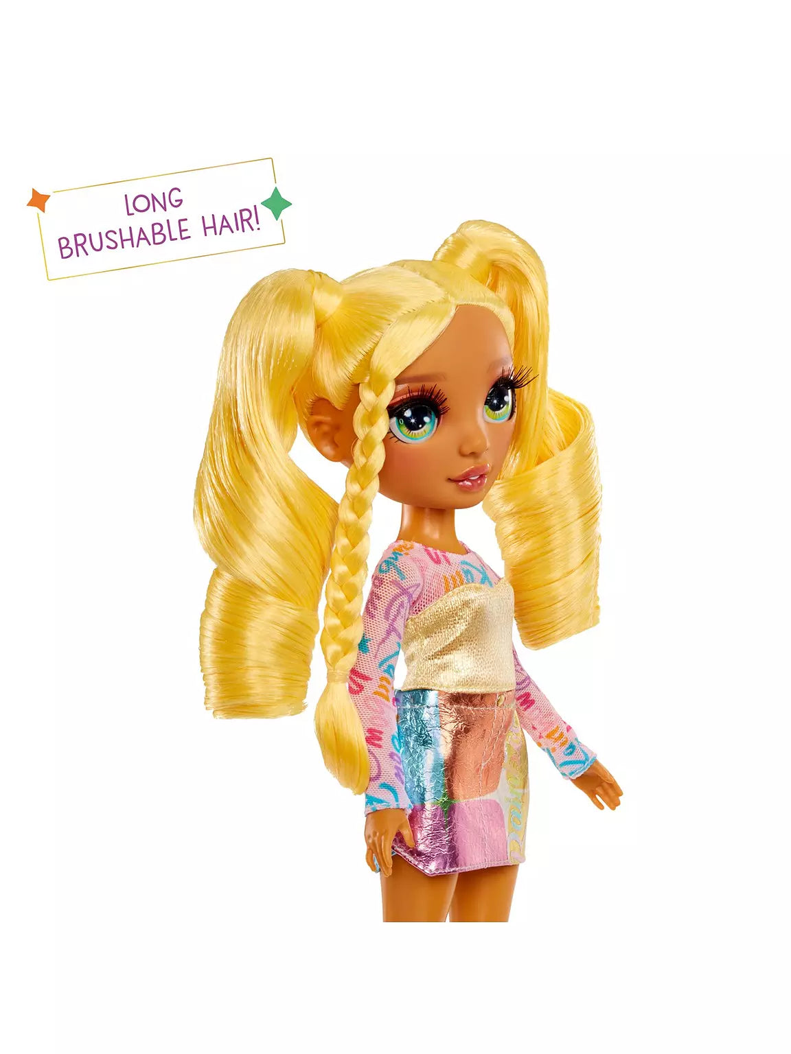 brushable hair on doll