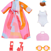pool party outfit playset