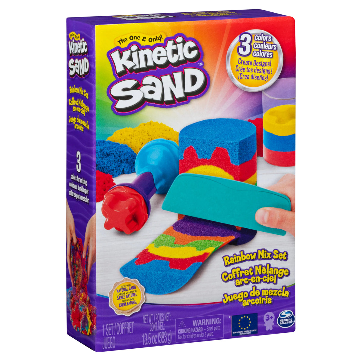 rainbow kinetic sand mix 