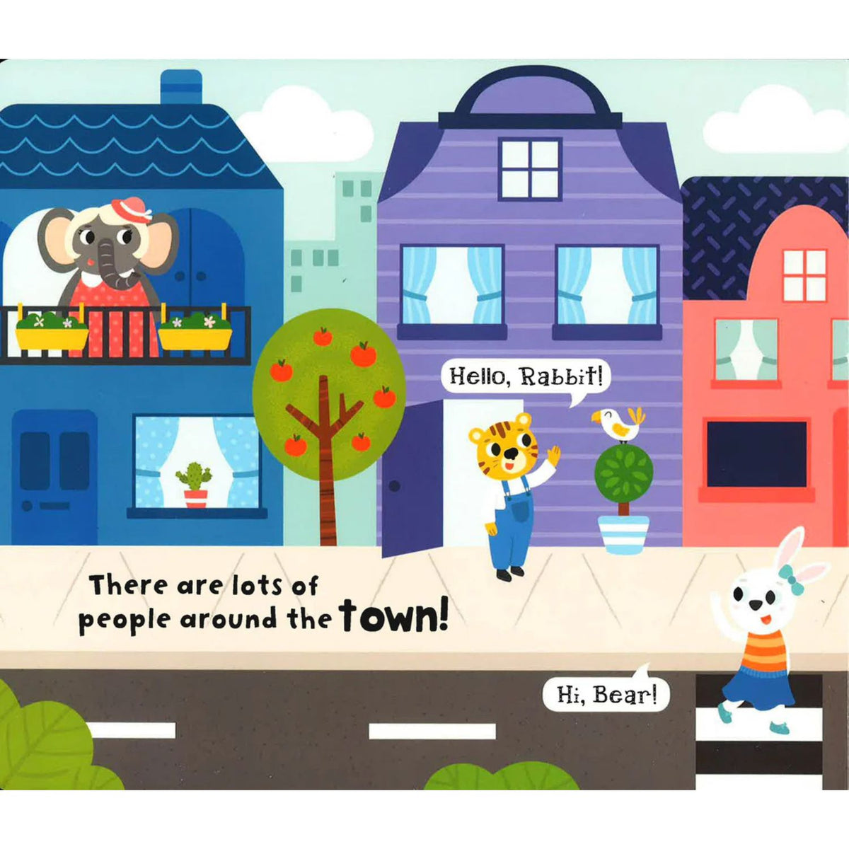 town page of ready steady book 