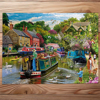 river retreat jigsaw puzzle