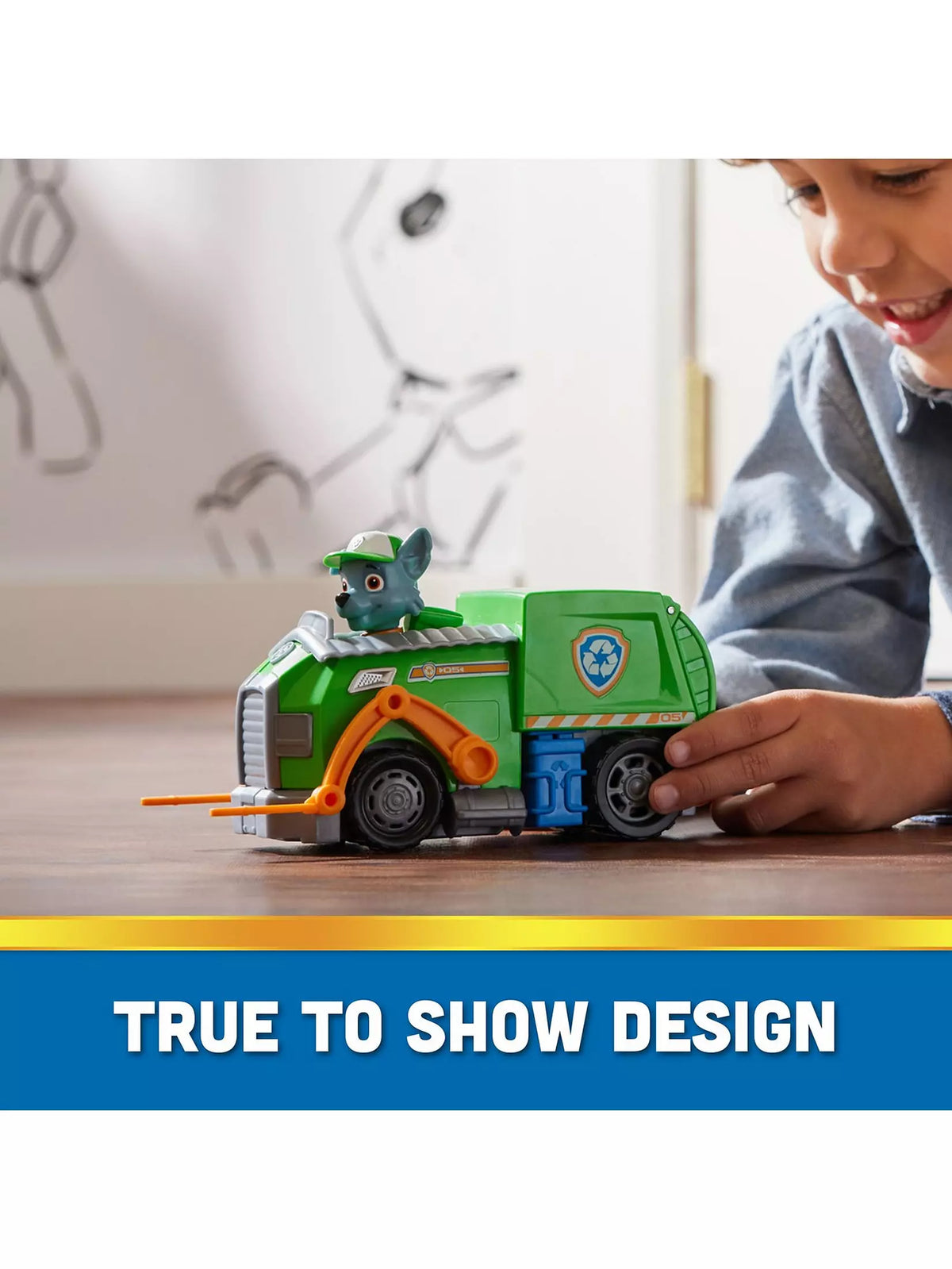 rocky paw patrol vehicle playset 