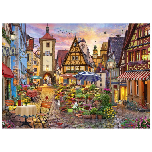 romantic bavaria finished puzzle 