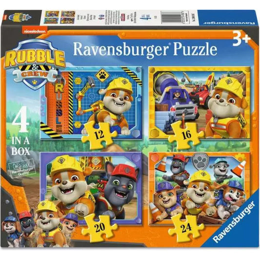 rubble and crew puzzles box 