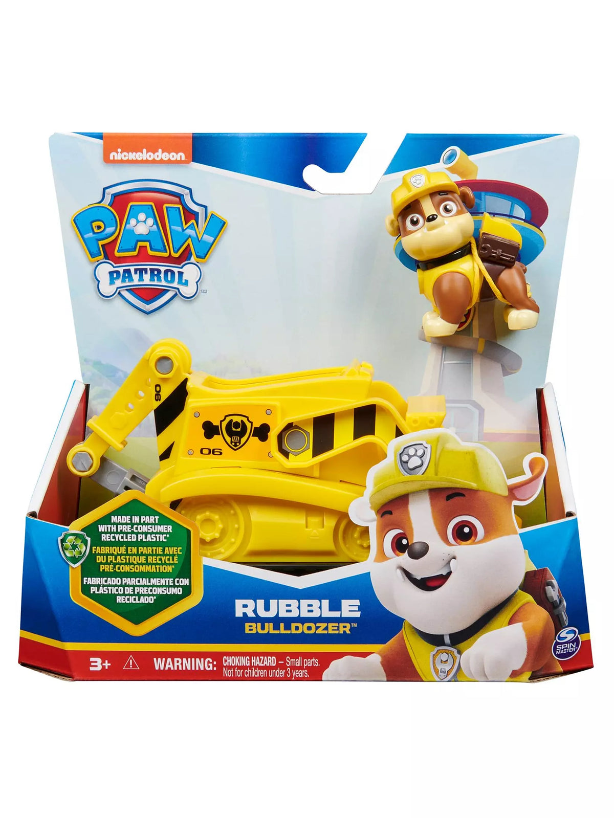 paw patrol rubble playset 
