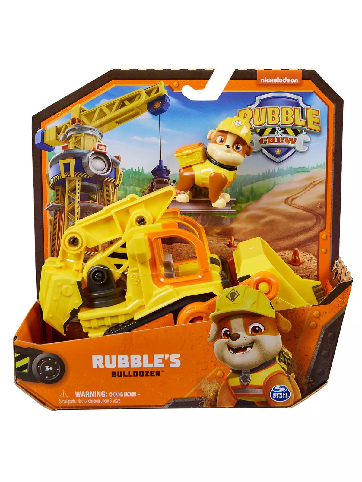 paw patrol rubble's bulldozer 