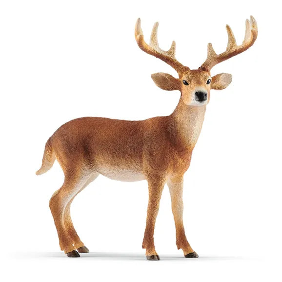 white tailed buck figurine 