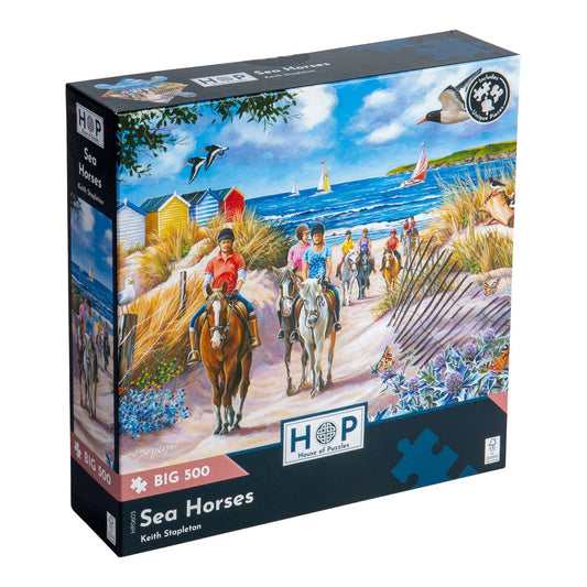sea horses puzzles box 