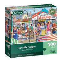 seaside supper puzzle box 