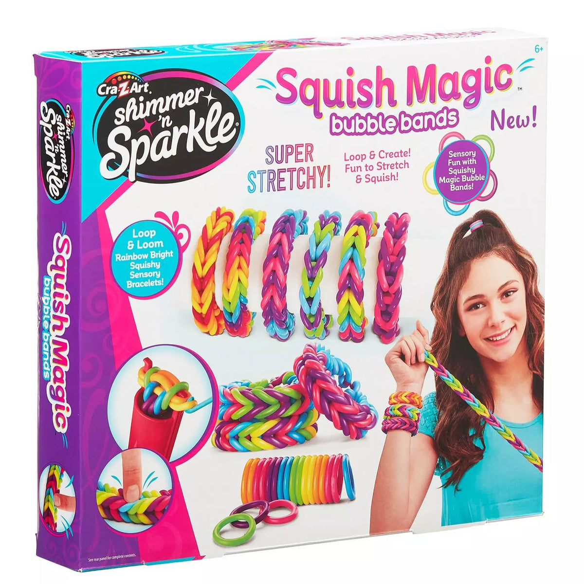 squish magic bubble bands set