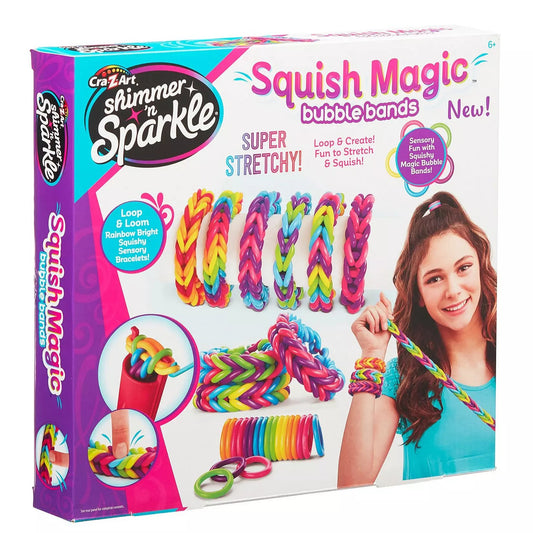 squish magic bubble bands set