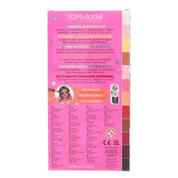 back of colouring pencils set 