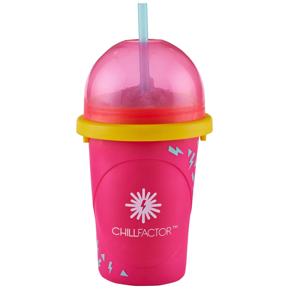 pink slushy maker cup 