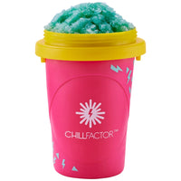 pink slushy maker cup