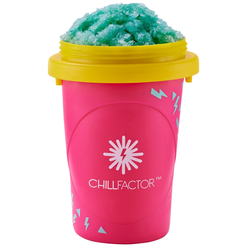 pink slushy maker cup