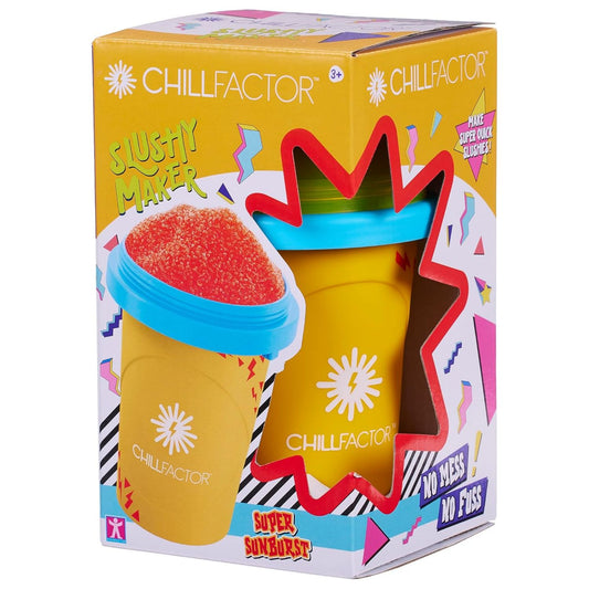 yellow slushy maker cup