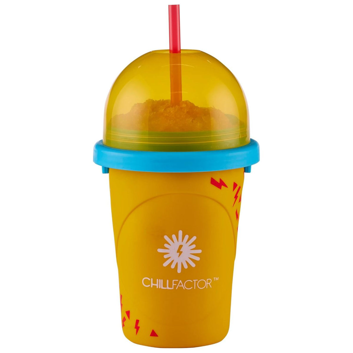 yellow slushy maker cup