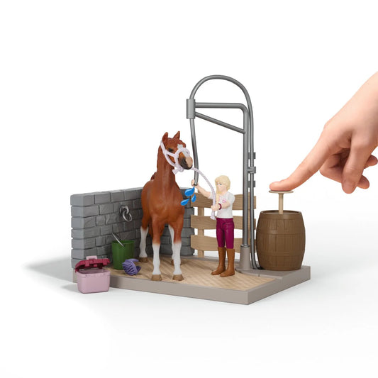 horse wash play set 