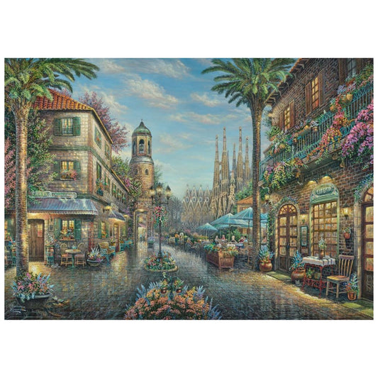 spanish cafe finished puzzle 