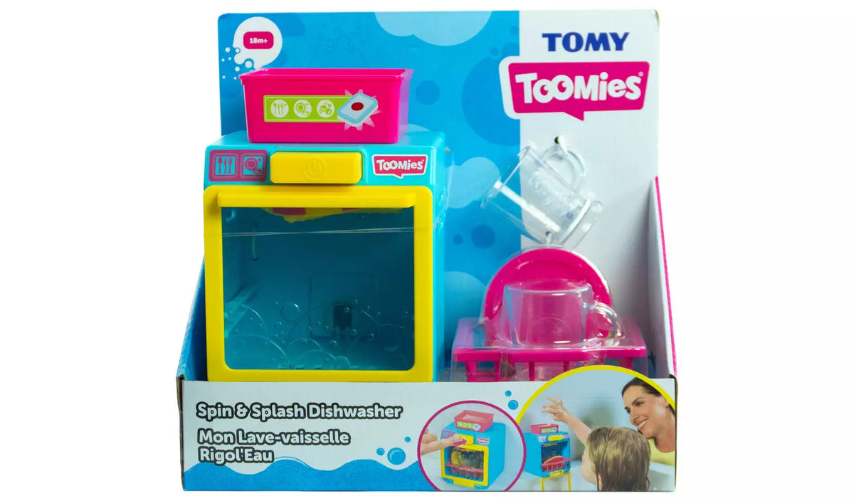 dish washer bath toy in packaging 